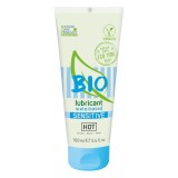 Lubrifiant vegan pe baza de apa Hot Bio Sensitive 100 ml