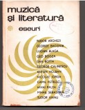 Muzica si Literatura Romana - Eseuri, Editura Muzicala, 1966, 268 pagini