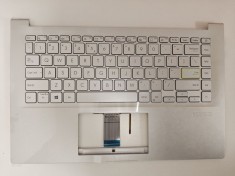 Carcasa superioara cu tastatura palmrest Laptop, Asus, VivoBook 14 M413D, M413DA, M413I, M413IA, M413U, M413UA, 90NB0QRB-R31UI1, 39XKSTAJND0, X421IA-S