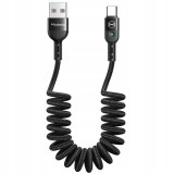 Mcdodo Cablu Usb-C Arc Spiralat &Icirc;ncărcare Rapidă Usb Tip C Led 2M