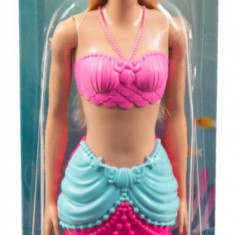 BARBIE PAPUSA SIRENA BLONDA SuperHeroes ToysZone