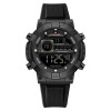 Ceas Barbati Naviforce 9241 Negru , Design Business, Functii Multiple, Alarma, Rezistent la Apa 3ATM