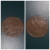 Vatican - 1/2 soldo 1867, Europa, Cupru (arama)