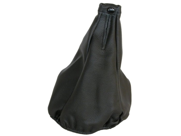 Mason schimbator de viteze din piele naturala marca Carpoint, Culoare Negru, husa schimbator