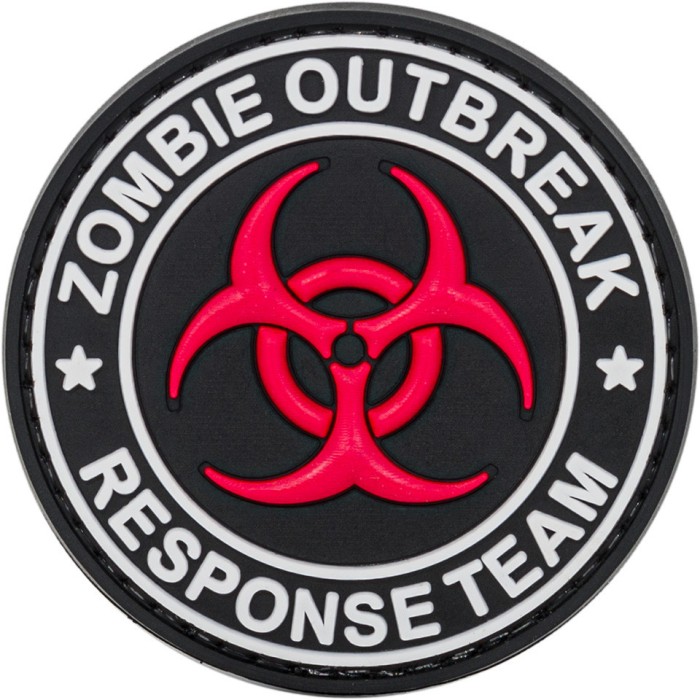 Ecuson 3D PVC Zombie Outbreak GFC Tactical