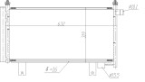 NRF 350473 EASY FIT Condensator, climatizare