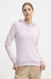 Cumpara ieftin Puma bluză femei, culoarea violet, cu glugă, imprimeu 848332
