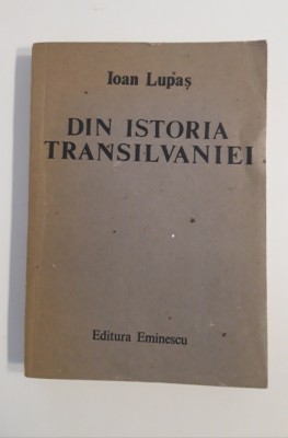 Ioan Lupas Din istoria Transilvaniei foto