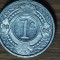 Antilele Olandeze - moneda de colectie exotica - 1 cent 2003 - senzationala !