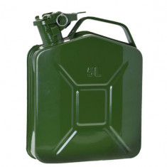 Canistra combustibil, capacitate 5L, din metal, culoare verde Cod Produs: MX_NEW AW92023