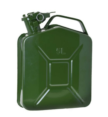 Canistra combustibil, capacitate 5L, din metal, culoare verde Cod Produs: MX_NEW AW92023 foto