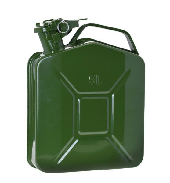 Canistra combustibil, capacitate 5L, din metal, culoare verde Cod Produs: MX_NEW AW92023