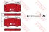 Set placute frana,frana disc MERCEDES C-CLASS (W203) (2000 - 2007) TRW GDB1543DTE