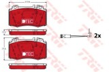 Set placute frana,frana disc MERCEDES CLK (C209) (2002 - 2009) TRW GDB1543DTE