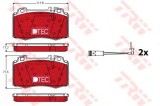 Set placute frana,frana disc MERCEDES S-CLASS (W220) (1998 - 2005) TRW GDB1543DTE