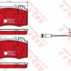 Set placute frana,frana disc MERCEDES CLS (C219) (2004 - 2011) TRW GDB1543DTE