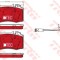 Set placute frana,frana disc MERCEDES E-CLASS (W211) (2002 - 2009) TRW GDB1543DTE