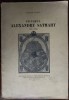 ADRIAN MANIU: PICTORUL ALEXANDRU SATMARY, 1871-1933 (IMPRIMERIA NATIONALA, 1935)