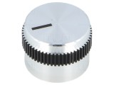 Buton rotativ aluminiu 6mm &Oslash;20x15mm Ax fină cu indicator