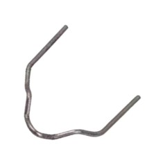 Set 100 capse metalice pentru pistol de sudat plastic, model A, 0.8 mm, otel, argintiu