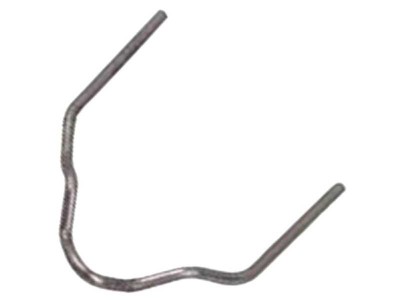 Set 100 capse metalice pentru pistol de sudat plastic, model A, 0.8 mm, otel, argintiu foto