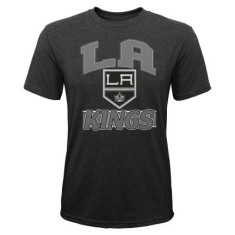 Los Angeles Kings tricou de copii All Time Great Triblend black - Dětsk&eacute; M (10 - 12 let)