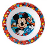 Bol Plastic Mickey Multicolor 16cm - Cereale, Supa, Universal - Vesela Copii