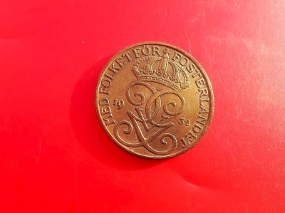 5 Ore 1932-Suedia--XF+++++ foto