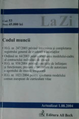 Codul muncii 2004 foto