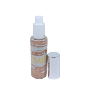 Spray Iluminator de Corp, Miss Rose, Body Shimmer Mist, 08, 60 ml foto