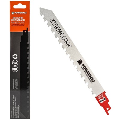 Lama pentru fierastrau sabie PM-BDP-240T, 240 x 22 mm, Powermat PM1396 foto