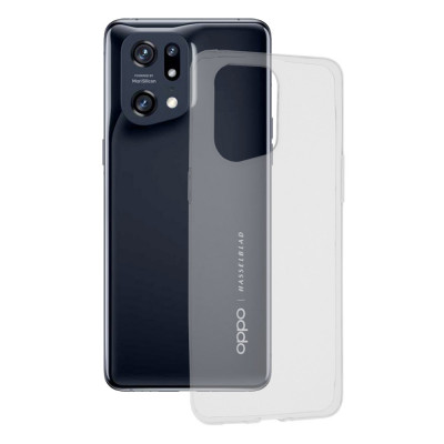 Husa Silicon Oppo Find X5 Pro 5G Transparenta CSTH foto