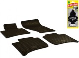 Set Covorase Auto Cauciuc Umbrella Pentru Volskwagen Touareg (2010-2018) Porsche Cayenne (2010-2017) + Odorizant Auto Bradut Wunder-Baum Black Ice