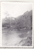 Bnk foto Valea Dambovitei langa Badeni - anii `70, Alb-Negru, Romania de la 1950, Natura