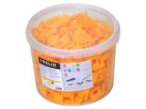 Clip 2mm pentru sistemul de nivelare a plăcilor, 440 bucăți, SOLID TOOLS
