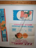 Cumpara ieftin LOT 3 AMBALAJ / ETICHETA VECHI CITRICE - MERCURIMPEX ROMANIA