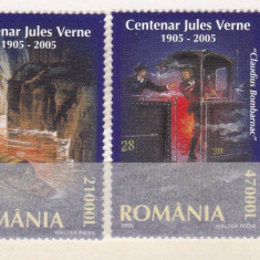 2005 Centenar Jules Verne 1905 LP1678 MNH Pret 3,9+1Lei