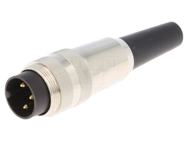 Mufă Conector M16 3PIN 5A 250V Drept pentru Lipire pe Cablu