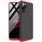 Husa Huawei P30 PRO, Elegance Luxury, 360&deg; 3in1 Negru-Rosu