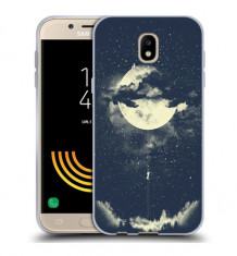 Husa Samsung Galaxy J5 2017 J530 Silicon Gel Tpu Model Moon Climbing foto