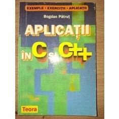 Aplicatii in C si C++ - Bogdan Patrut