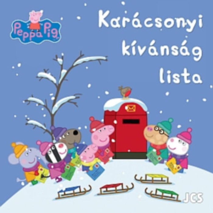 Peppa malac - Kar&aacute;csonyi k&iacute;v&aacute;ns&aacute;g lista
