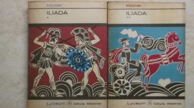 Homer - Iliada, vol. I-II, 1973 foto