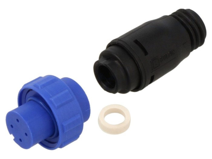 Conector circular tată 4 pini IP68