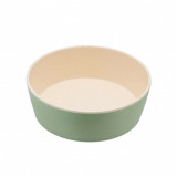 BecoBowl Bamboo bol pentru c&acirc;ini - verde S 15 cm / 0,8 l