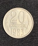 Moneda 20 copeici 1983 Rusia