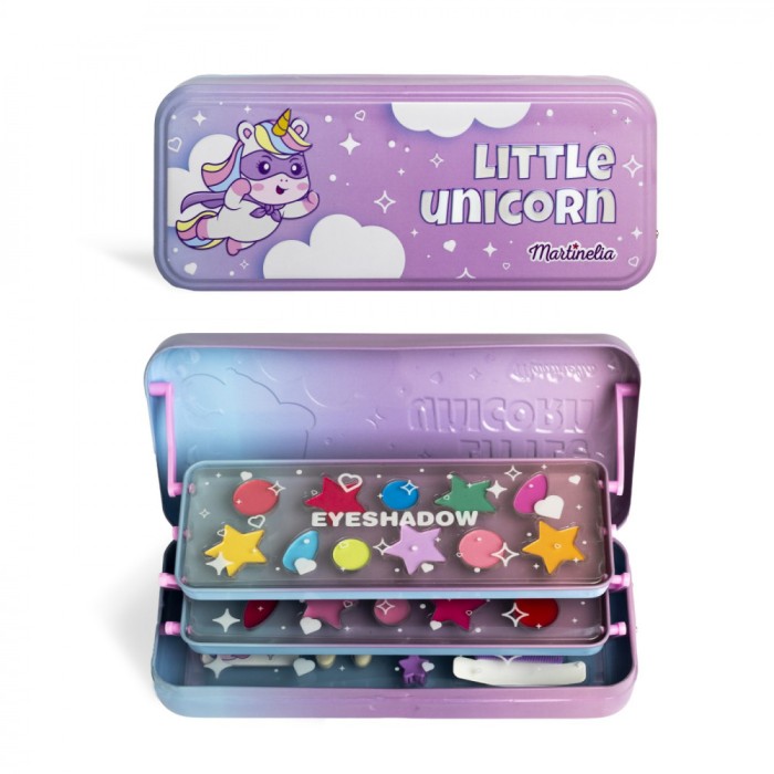 MARTINELIA LITTLE UNICORN CASETA MAKEUP 3 NIVELURI
