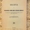 SECETA SI MIJLOACELE PRIN CARE O PUTEM OPRI.CHIRITESCU -ARVA ,1925