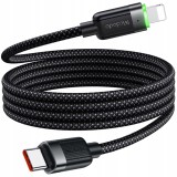 Mcdodo &Icirc;ncărcător Usb-C Fulger Cablu De &Icirc;ncărcare Rapidă Pentru Iphone 1M Led