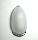 Aplică Art Deco, ROSSINI sticlă opalină Murano, vintage